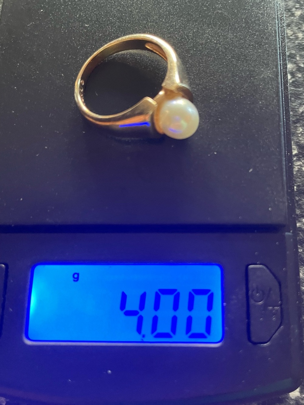 Pearl Accent 14k Gold Ring - Women Jewelry - Picture 5 of 7